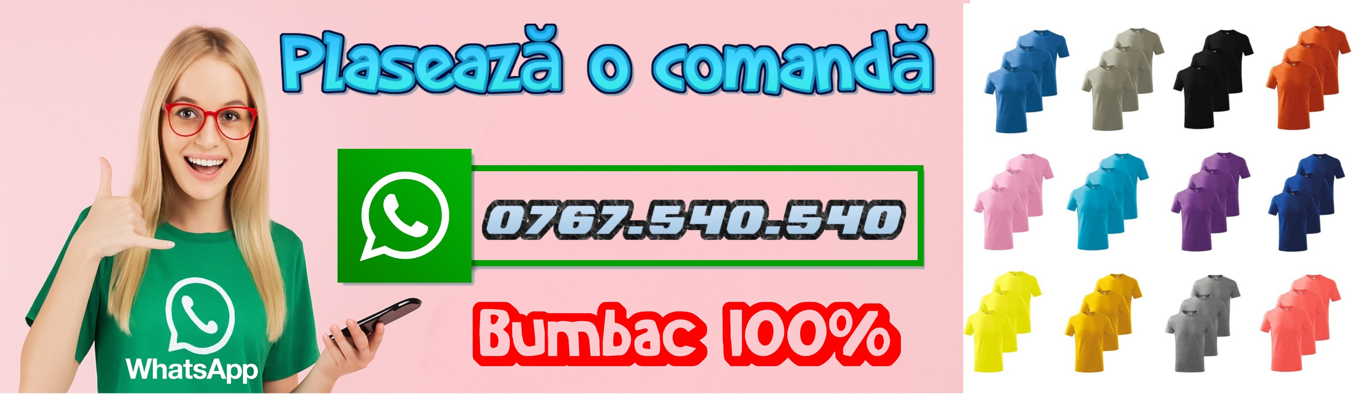 Cumpără acum set 3 tricouri copii din bumbac 100% pentru fete și băieți direct pe WhatsApp